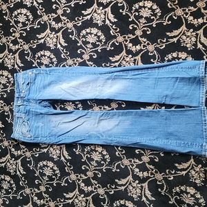 Miss me low rise boot cut jeans, size 25